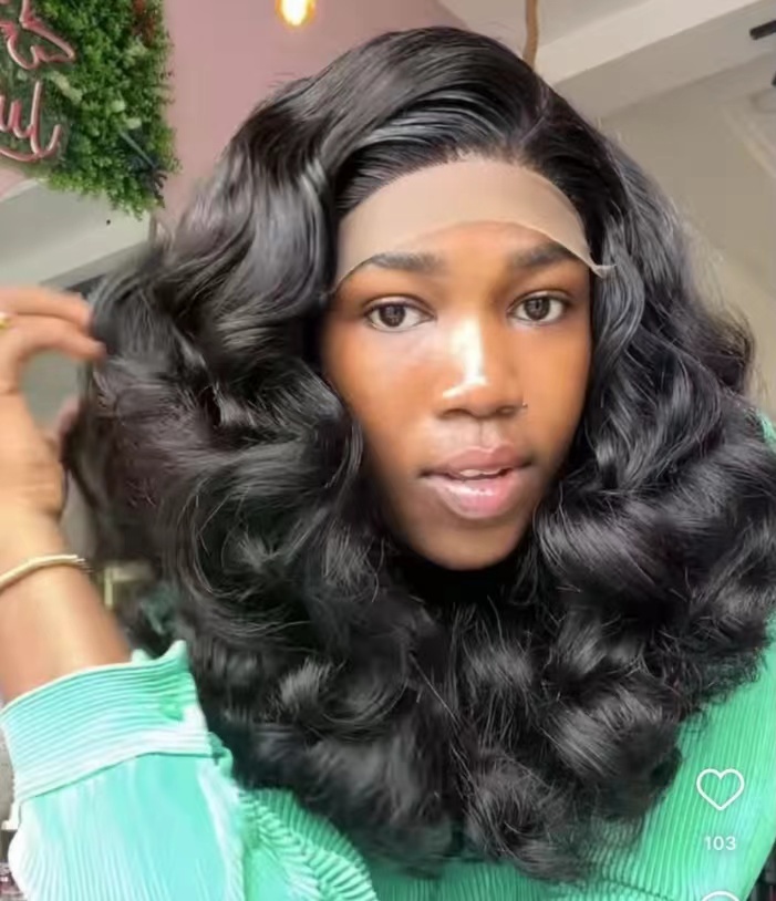 ola   hair  12a high-density high-quality egg roll wig