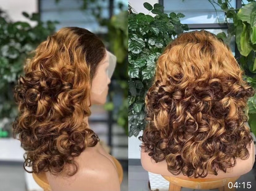 ola   hair  12a high-density high-quality egg roll wig