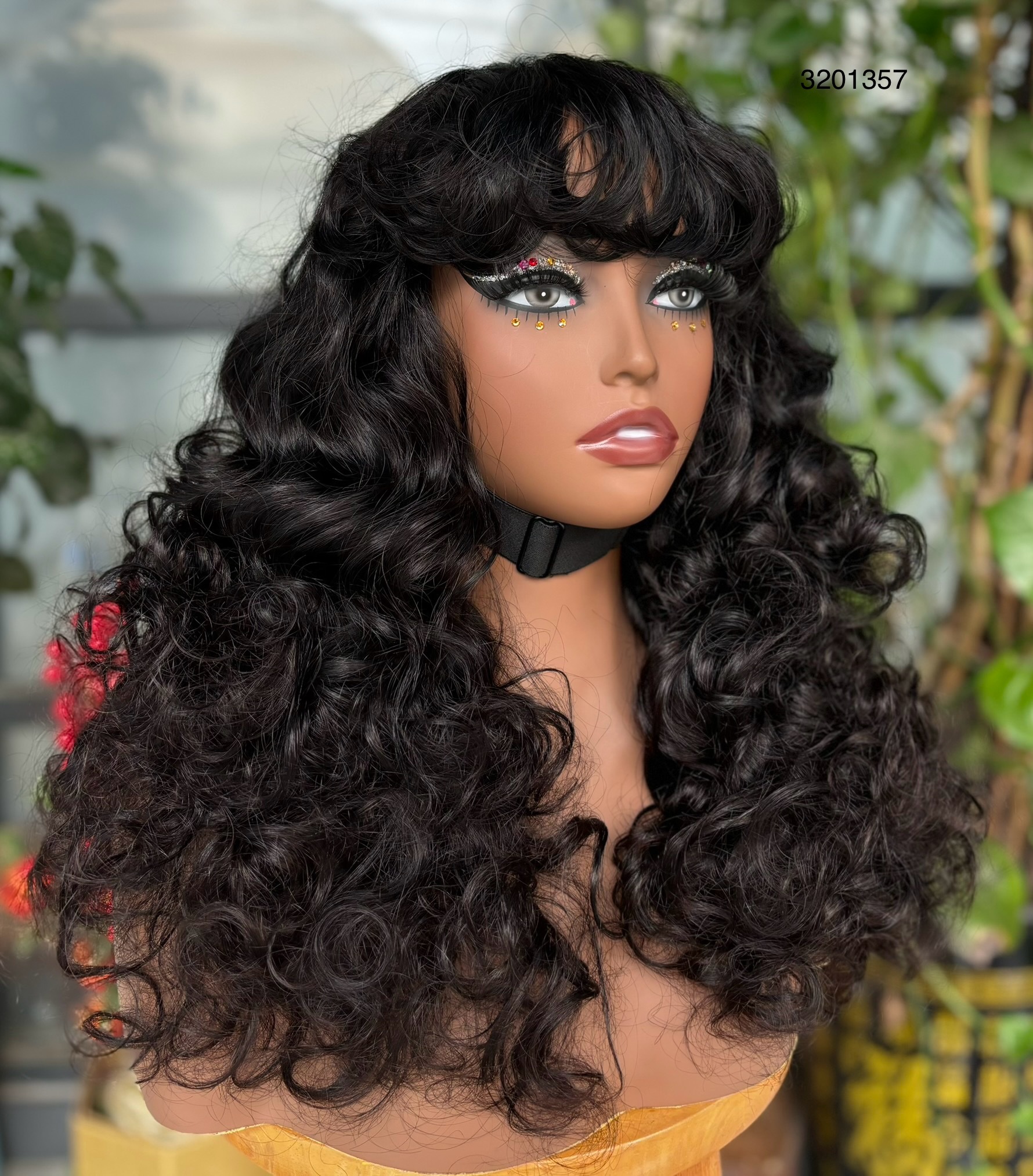 Ola hair   No lace egg elastic roll