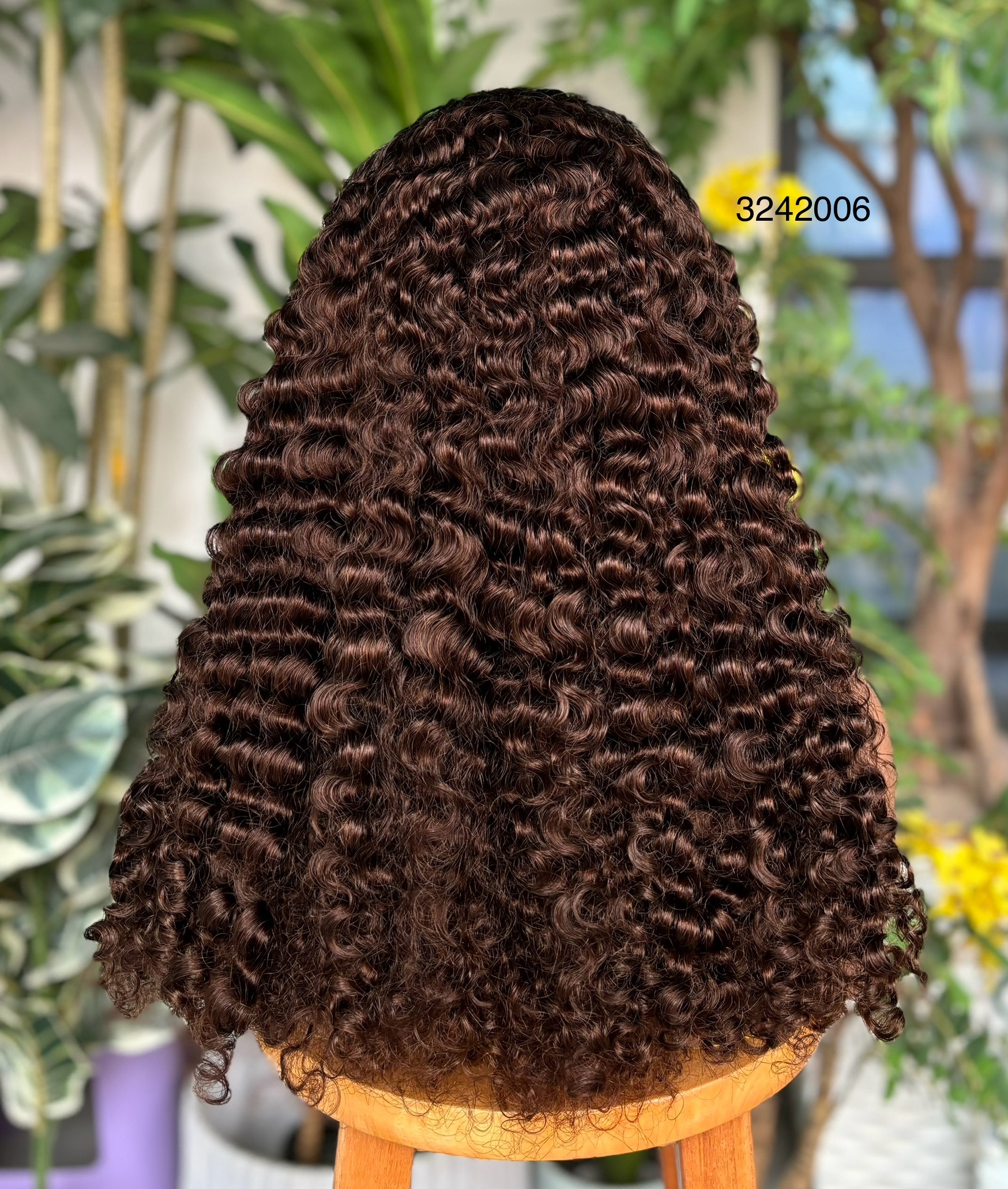 ola hair deep curly lace frontal wig