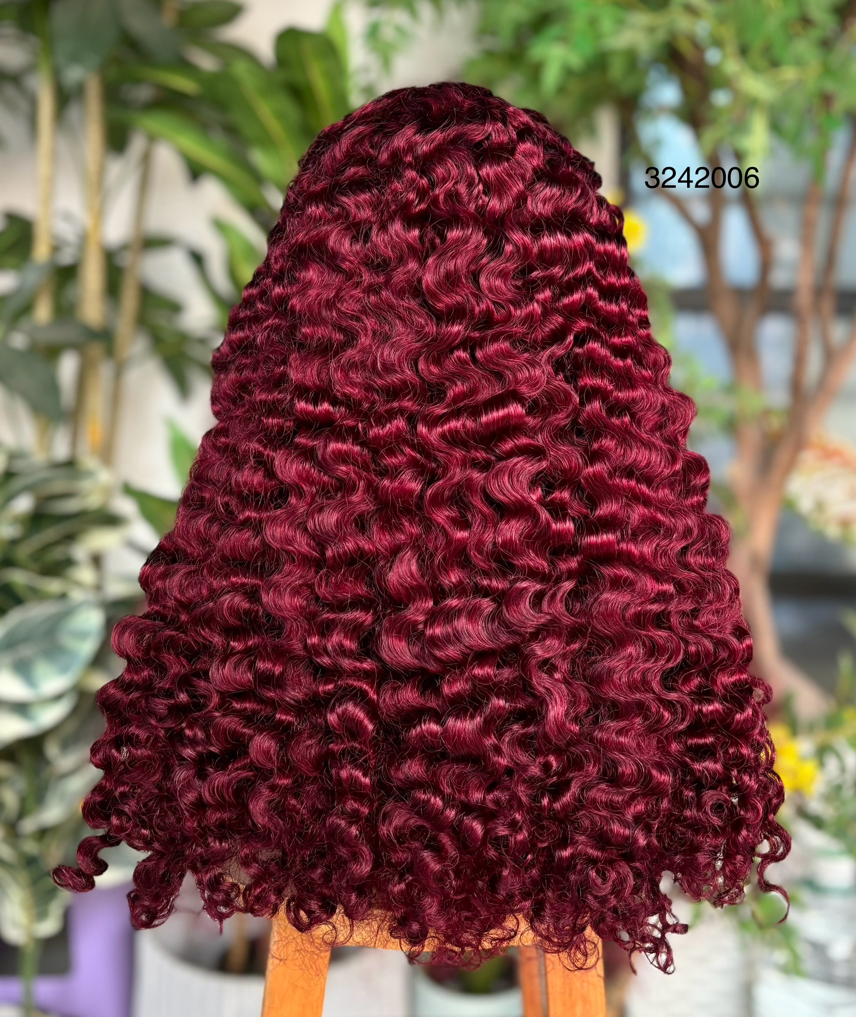 ola hair deep curly lace frontal wig