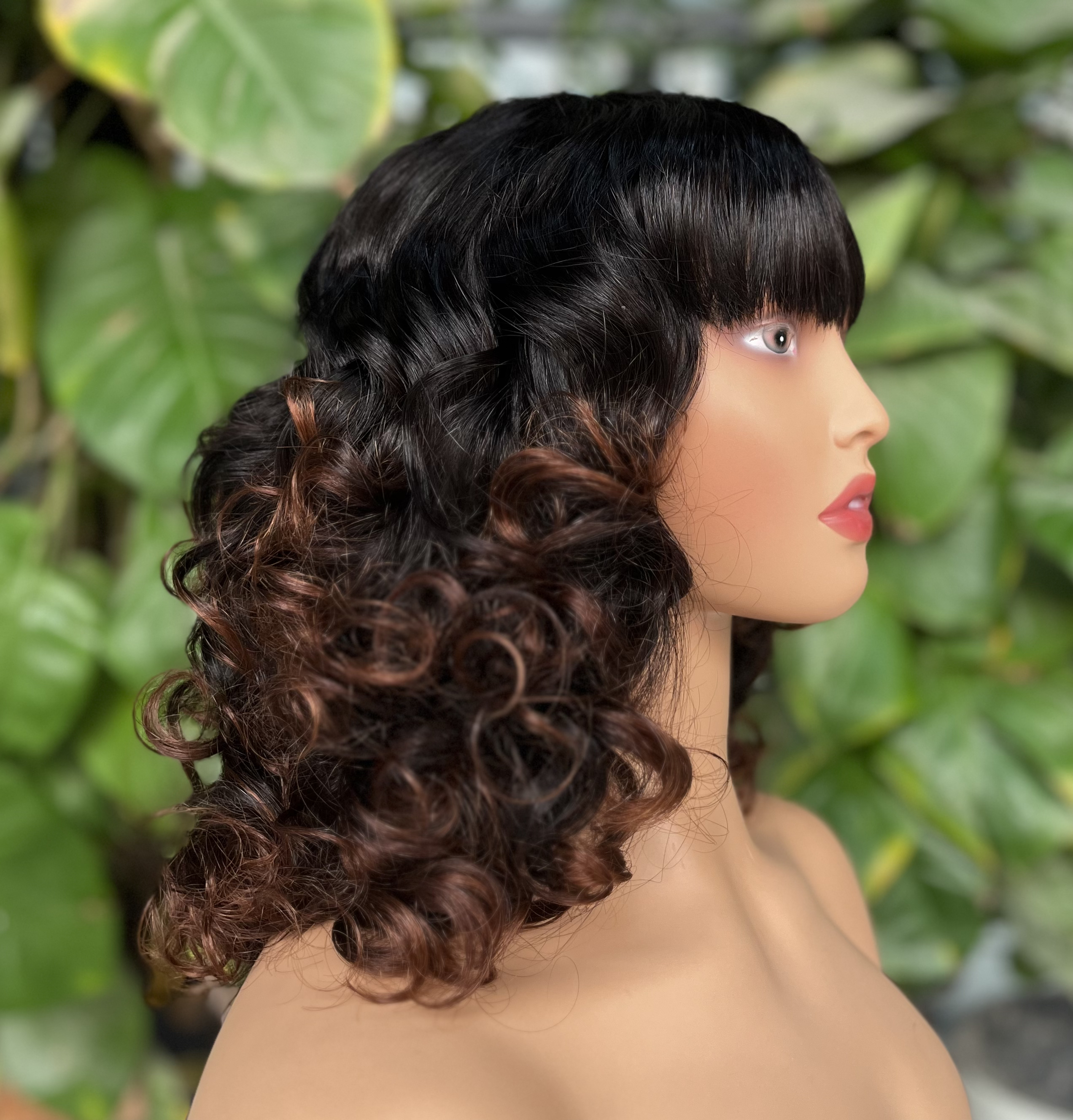 Ola hair   No lace egg elastic roll
