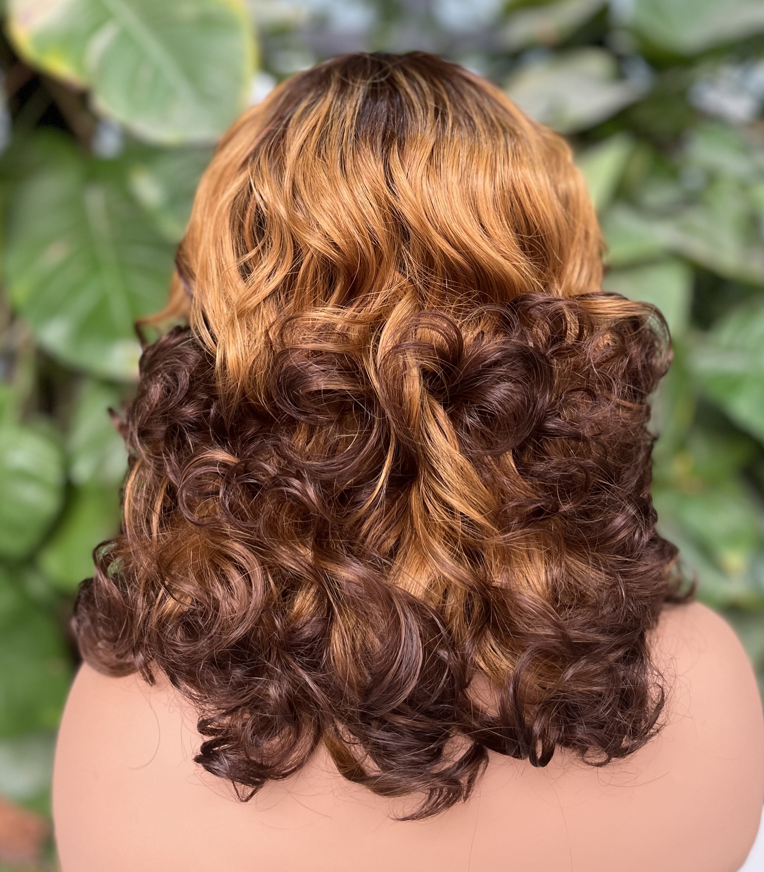 Ola hair   No lace egg elastic roll