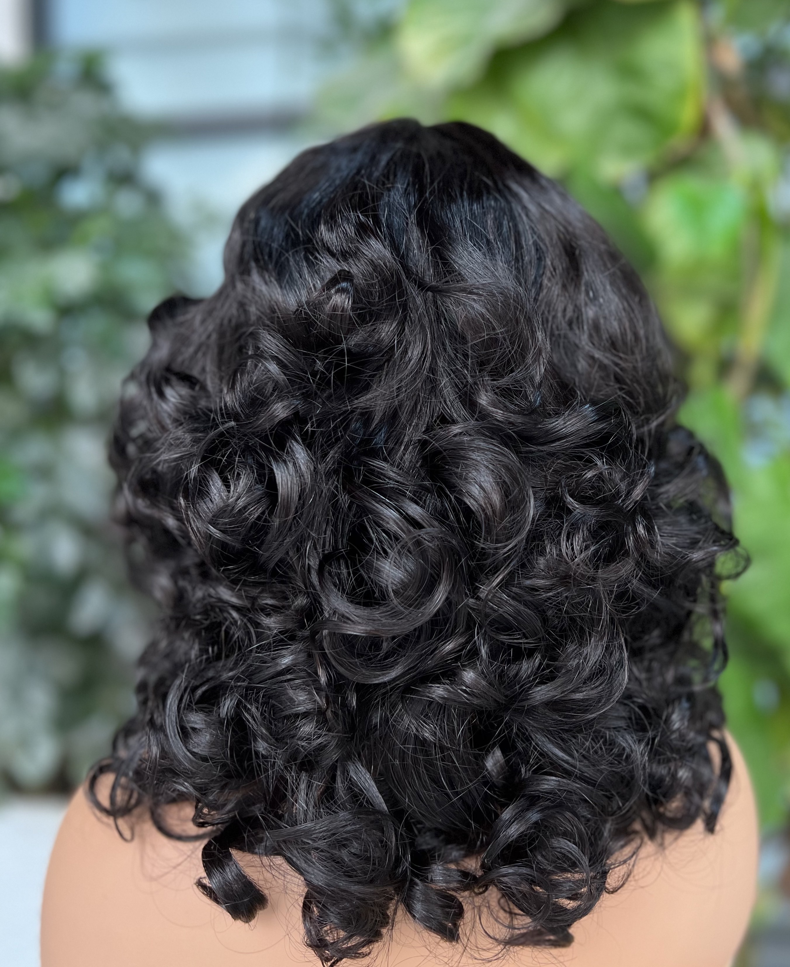 Ola hair   No lace egg elastic roll