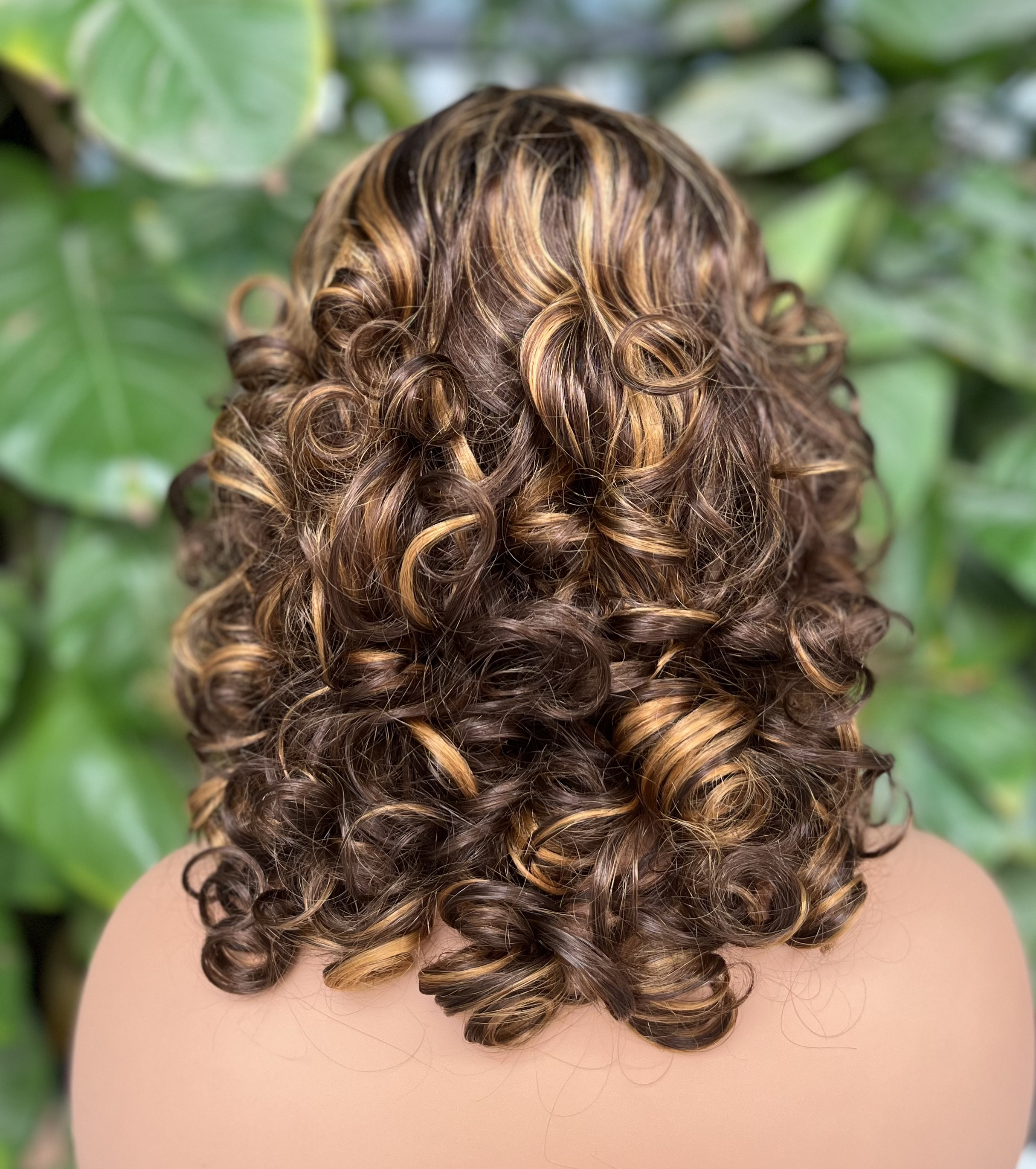 Ola hair   No lace egg elastic roll