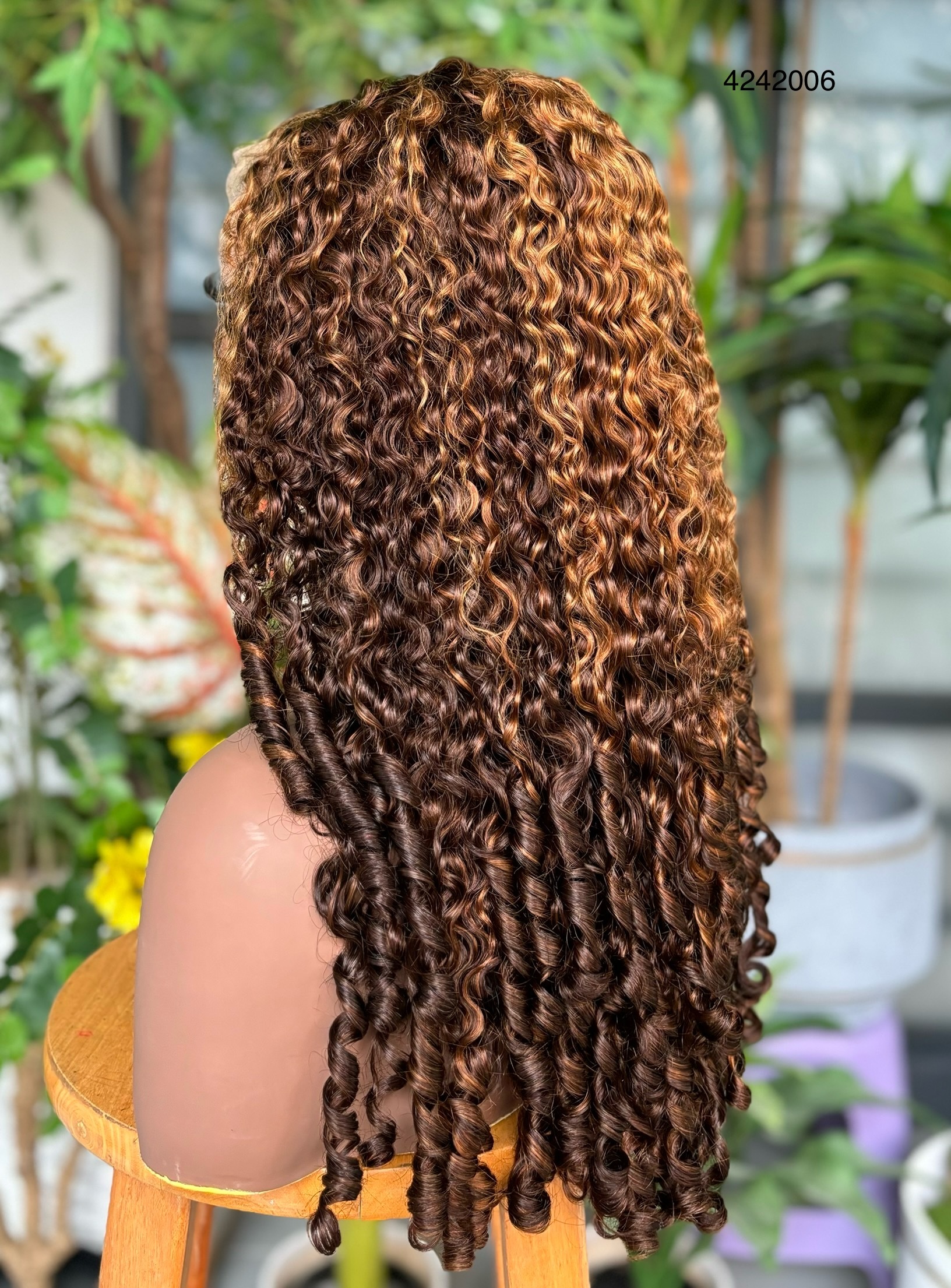 ola hair Burmese culry