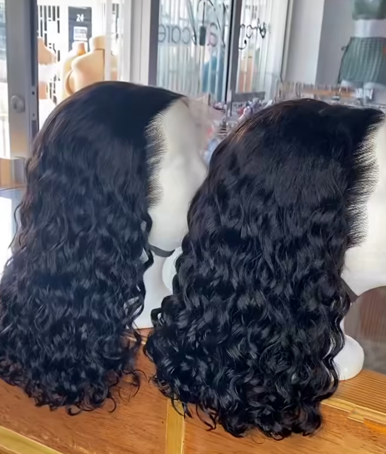 ola hair Human Hair Wig Vendors Machine Make Lace Frontal Wig Water Wave Curly Virgin Brazilian Hair Wigs