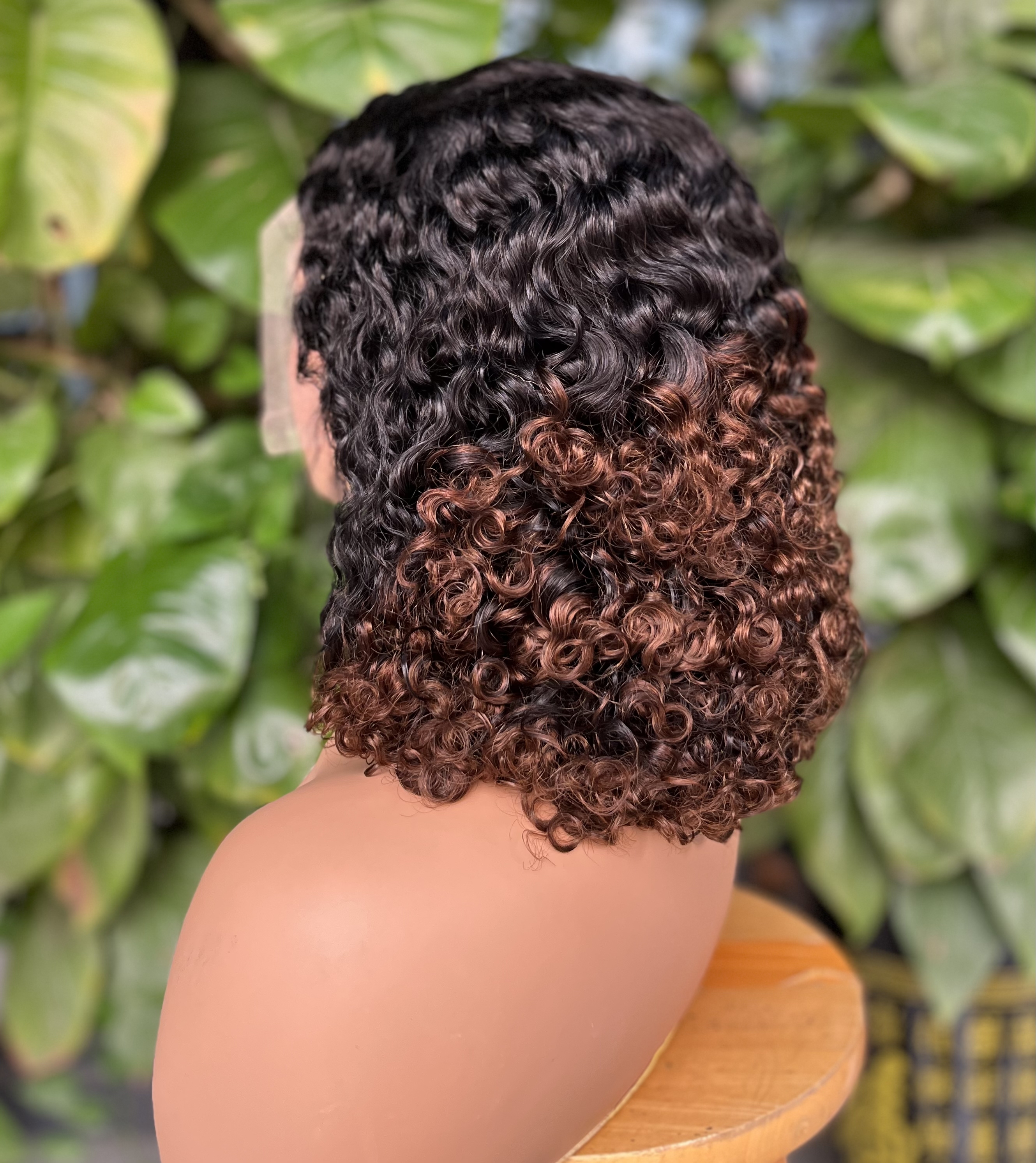 ola hair Human Hair Wig Vendors Machine Make Lace Frontal Wig Water Wave Curly Virgin Brazilian Hair Wigs