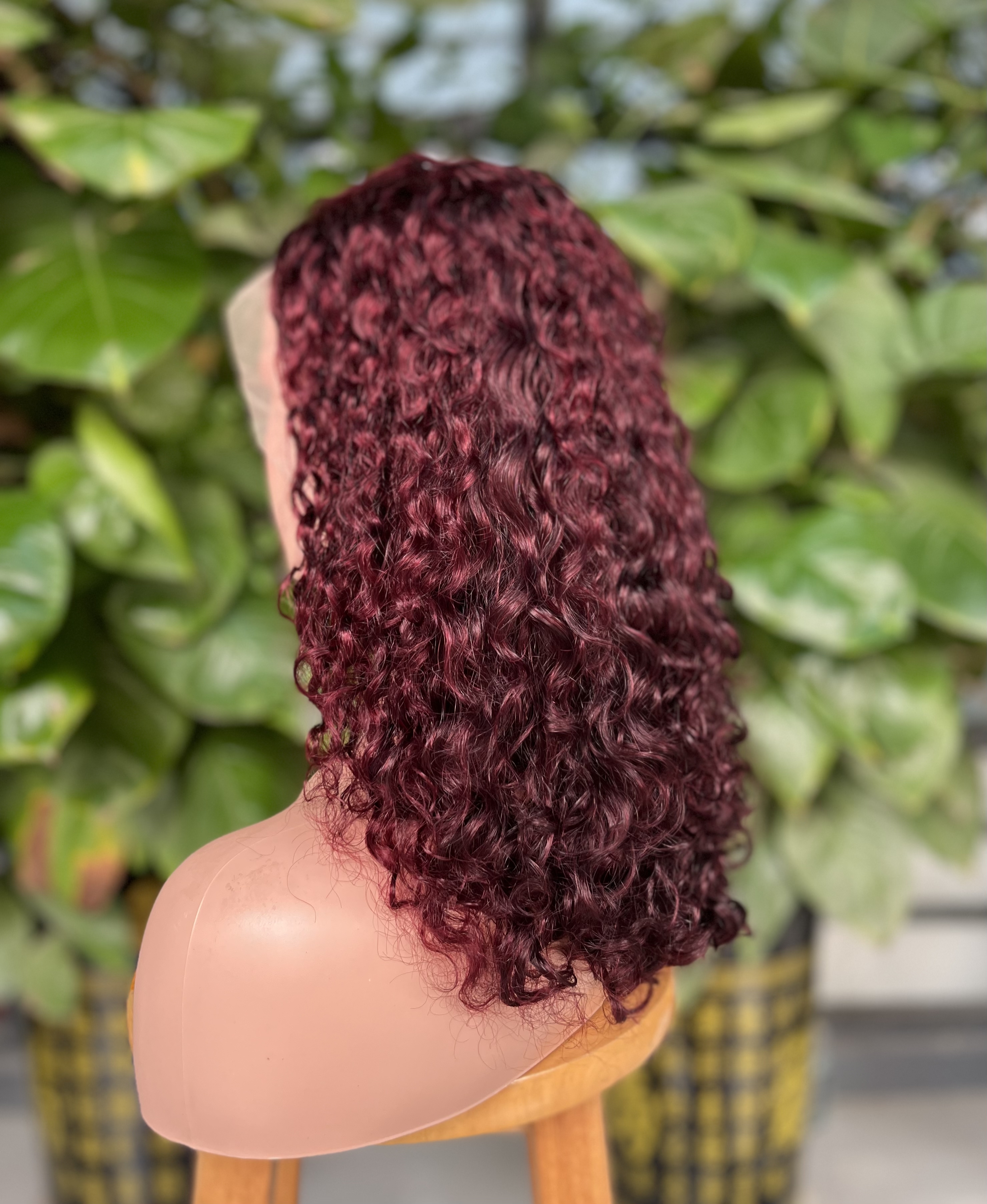 ola hair Human Hair Wig Vendors Machine Make Lace Frontal Wig Water Wave Curly Virgin Brazilian Hair Wigs