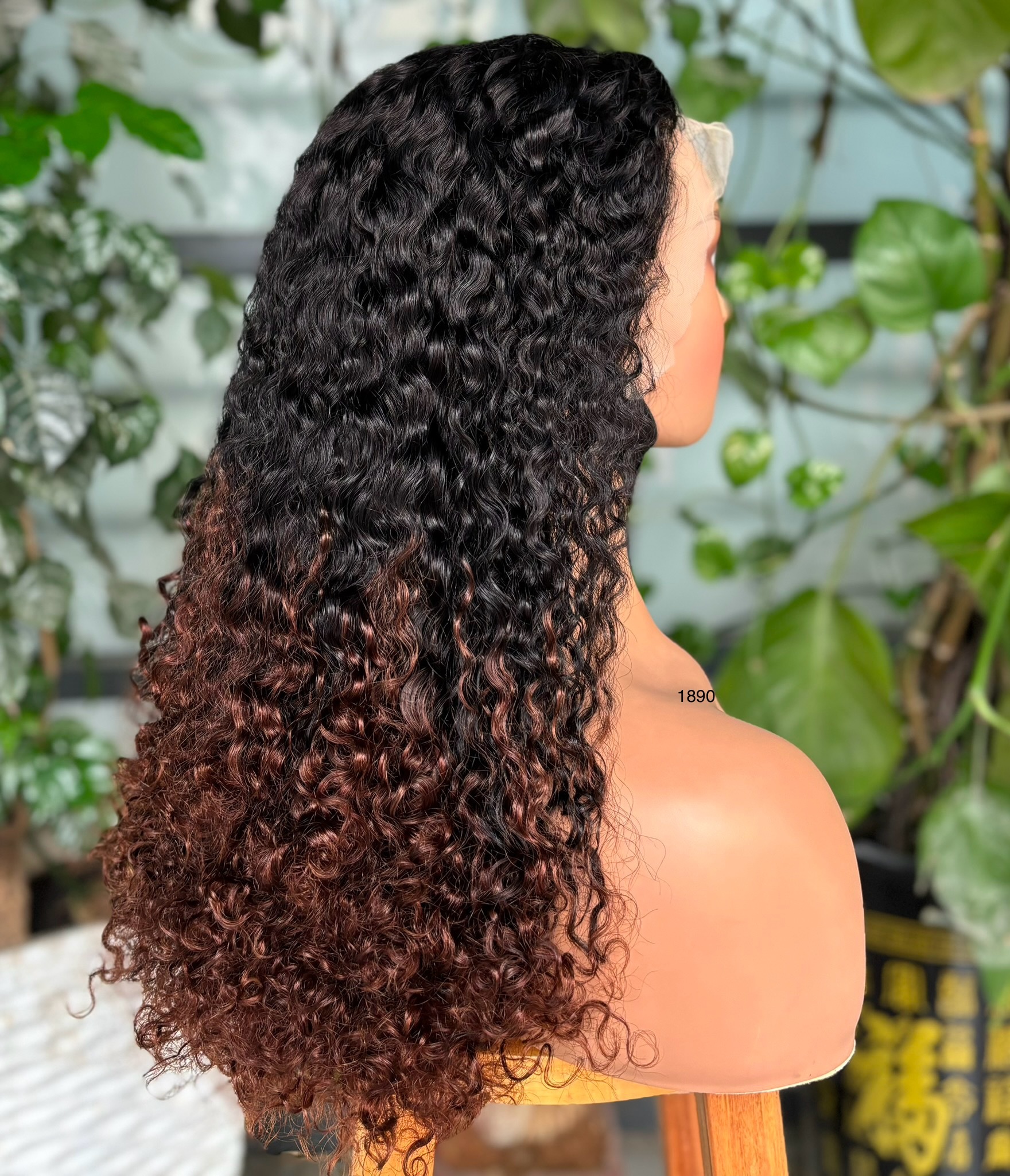 ola hair Human Hair Wig Vendors Machine Make Lace Frontal Wig Water Wave Curly Virgin Brazilian Hair Wigs