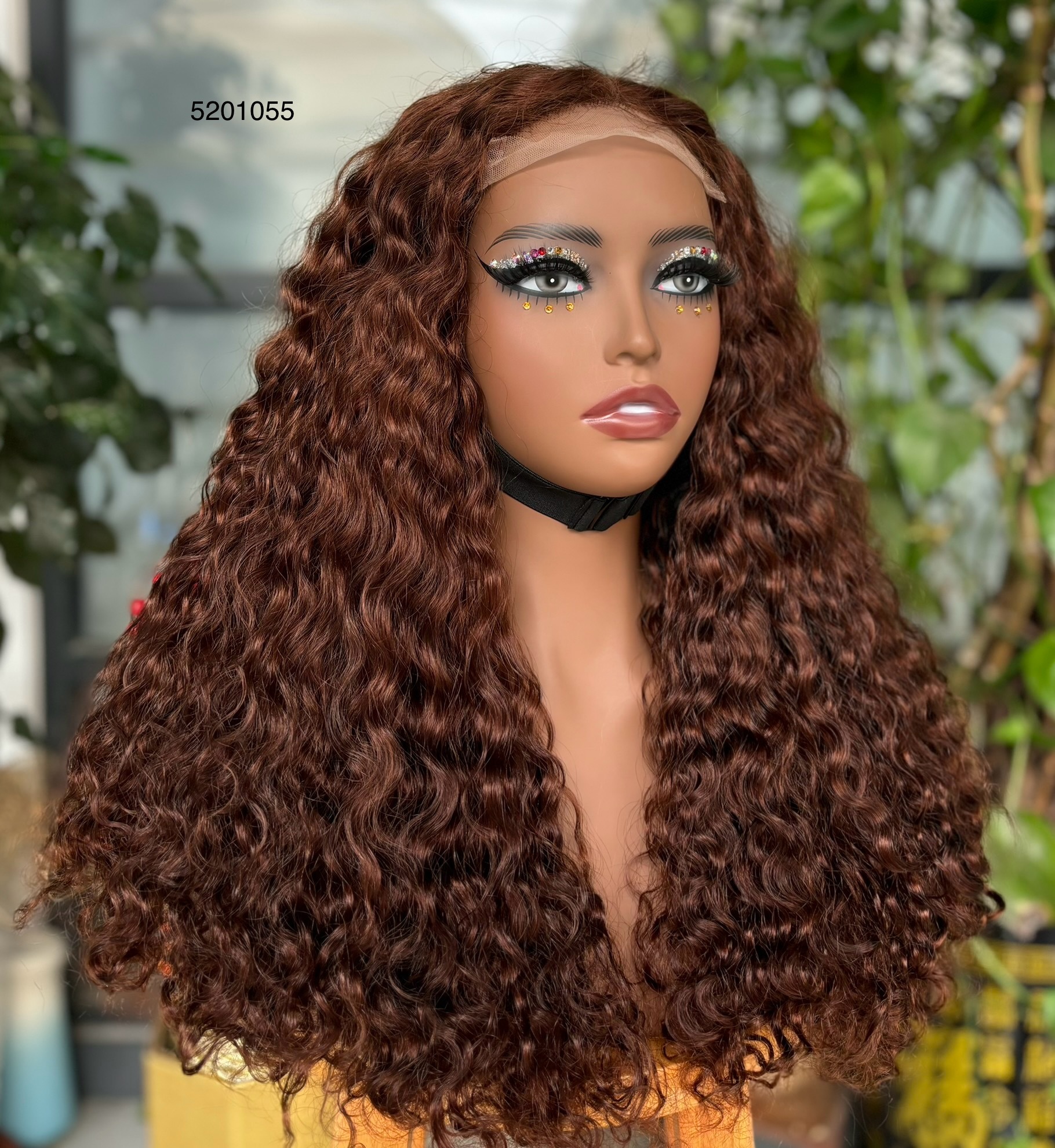 ola hair Human Hair Wig Vendors Machine Make Lace Frontal Wig Water Wave Curly Virgin Brazilian Hair Wigs