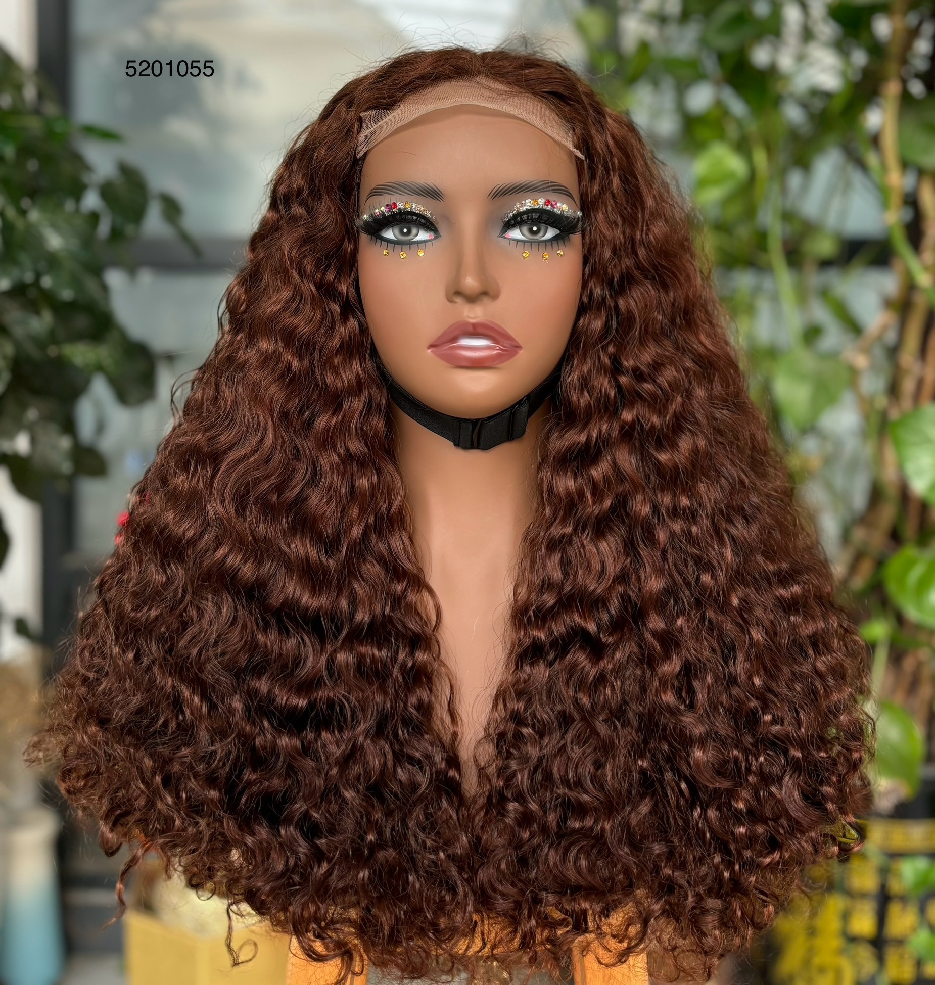 ola hair Human Hair Wig Vendors Machine Make Lace Frontal Wig Water Wave Curly Virgin Brazilian Hair Wigs