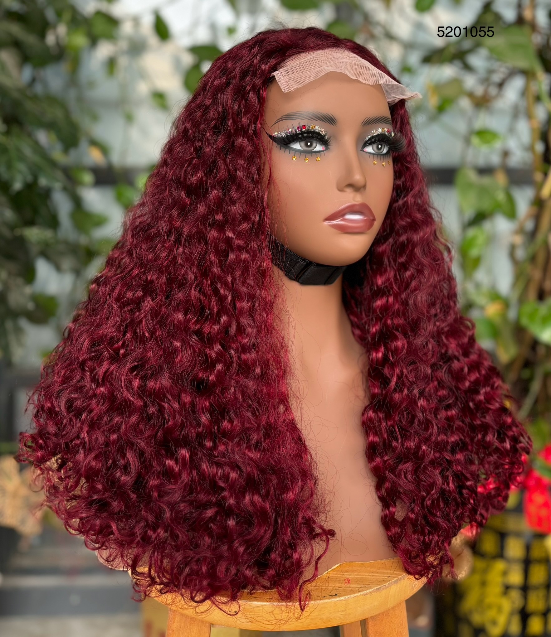 ola hair Human Hair Wig Vendors Machine Make Lace Frontal Wig Water Wave Curly Virgin Brazilian Hair Wigs