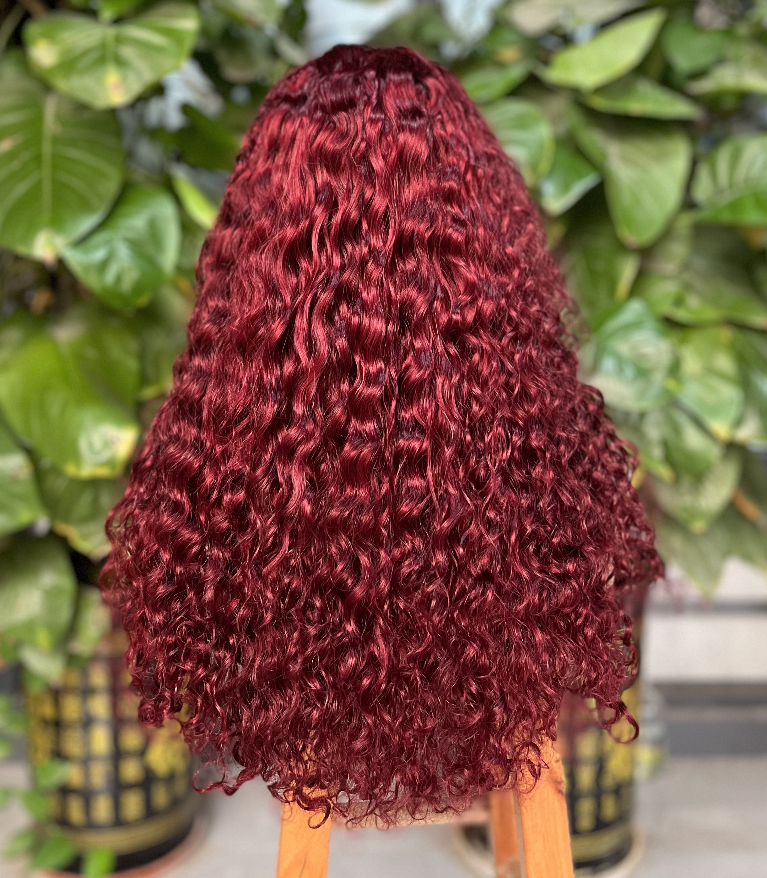 ola hair Human Hair Wig Vendors Machine Make Lace Frontal Wig Water Wave Curly Virgin Brazilian Hair Wigs