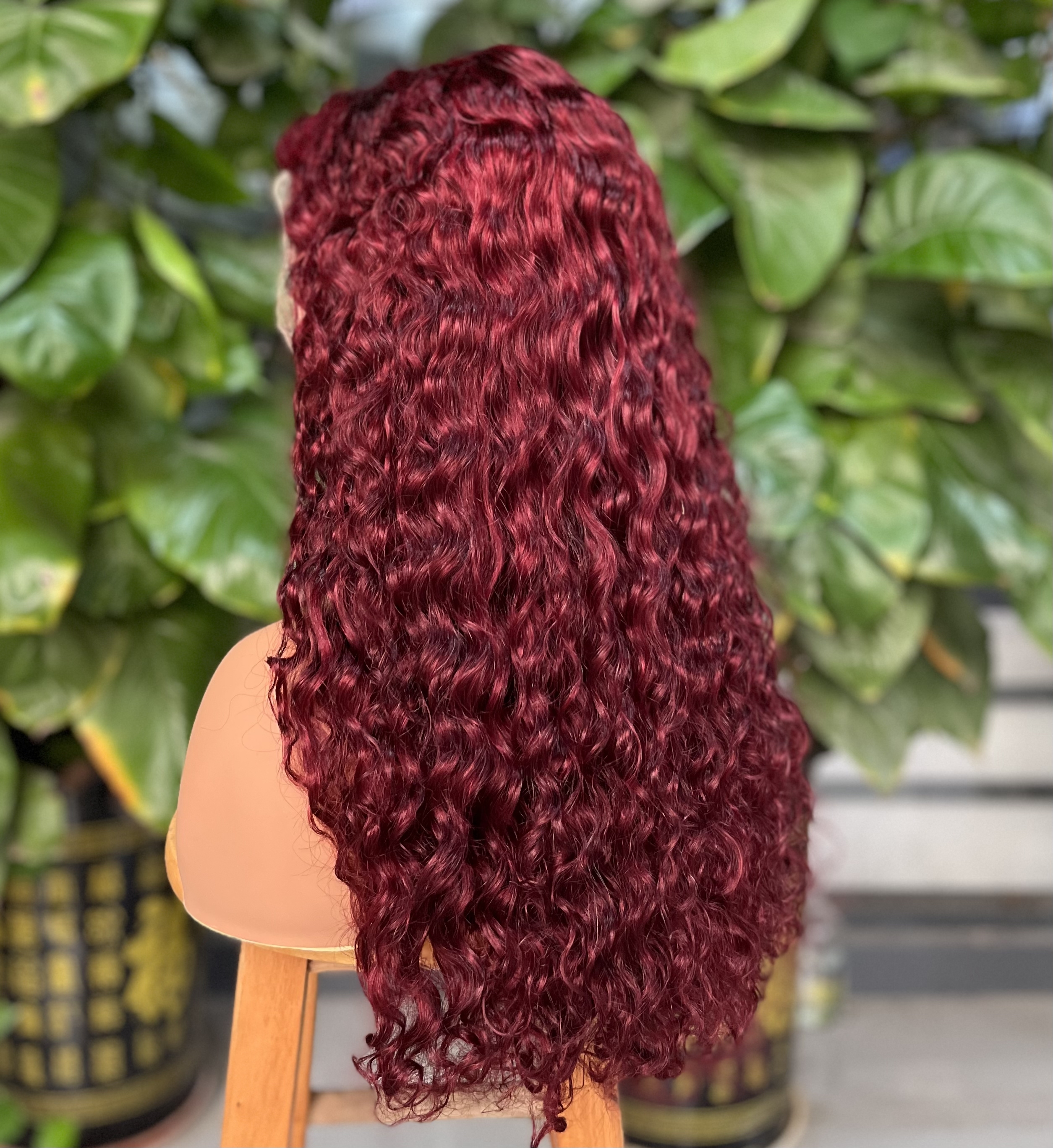 ola hair Human Hair Wig Vendors Machine Make Lace Frontal Wig Water Wave Curly Virgin Brazilian Hair Wigs