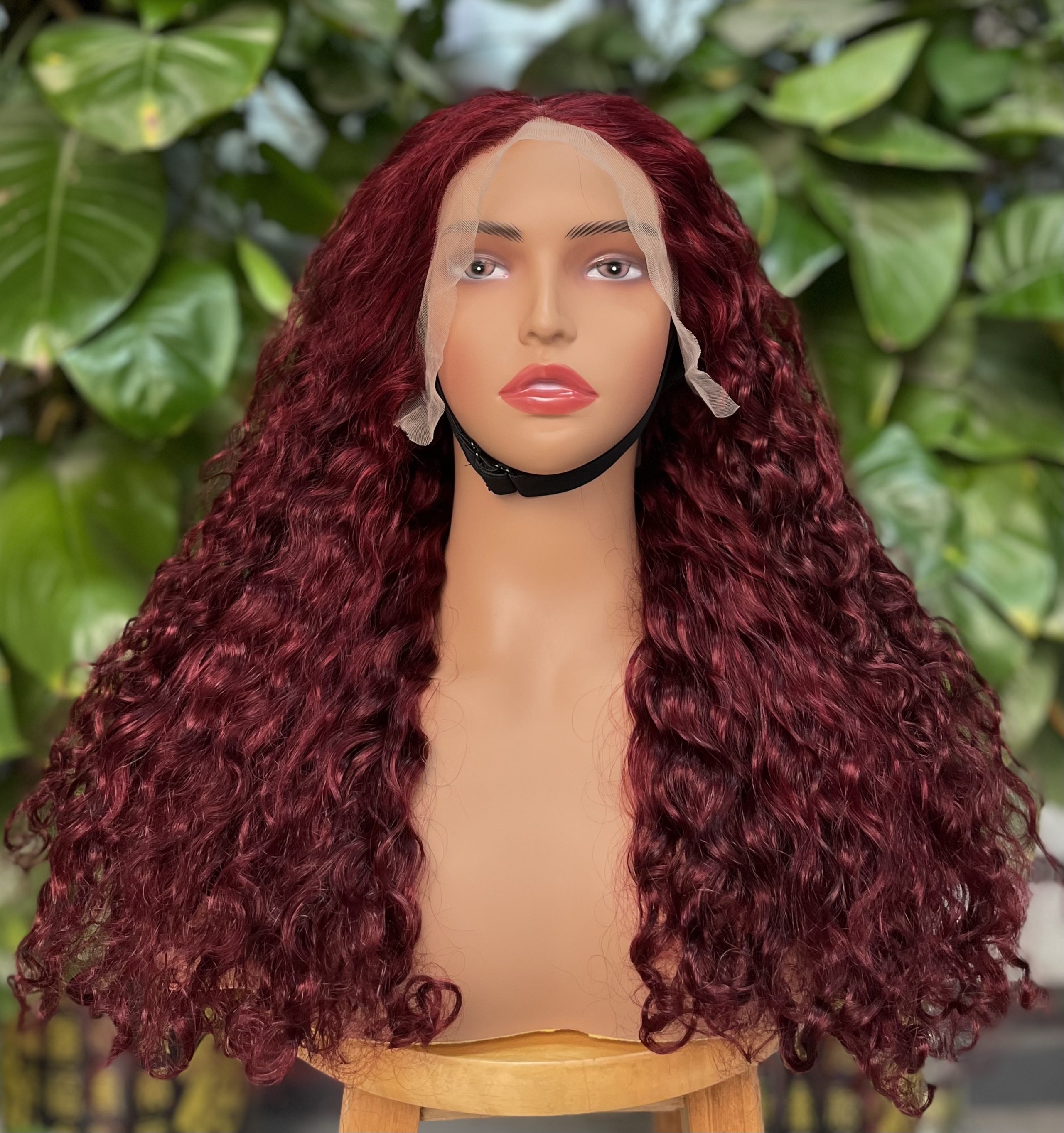 ola hair Human Hair Wig Vendors Machine Make Lace Frontal Wig Water Wave Curly Virgin Brazilian Hair Wigs