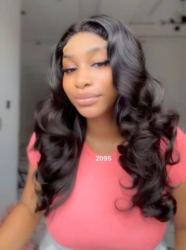 ola hair Wholesale Raw Indian hair natural color black loose wave Hair Bundles 10-30 inch 100% human hair extension