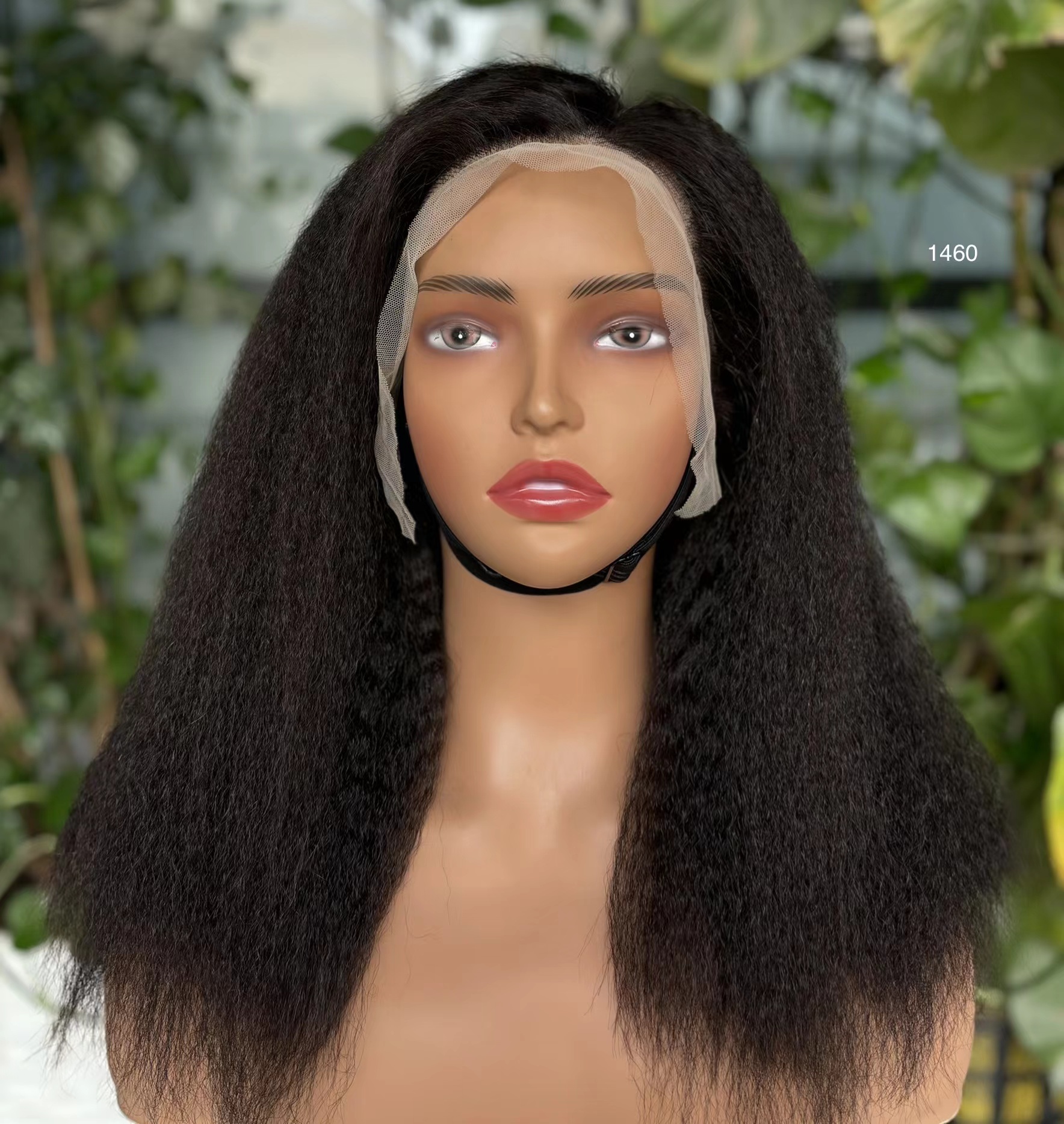 Brazilian Kinky Straight Human Hair Lace Front Wig Full Enough Wholesale Africa Kinky Straight Human Hair Wigs With Baby Hair