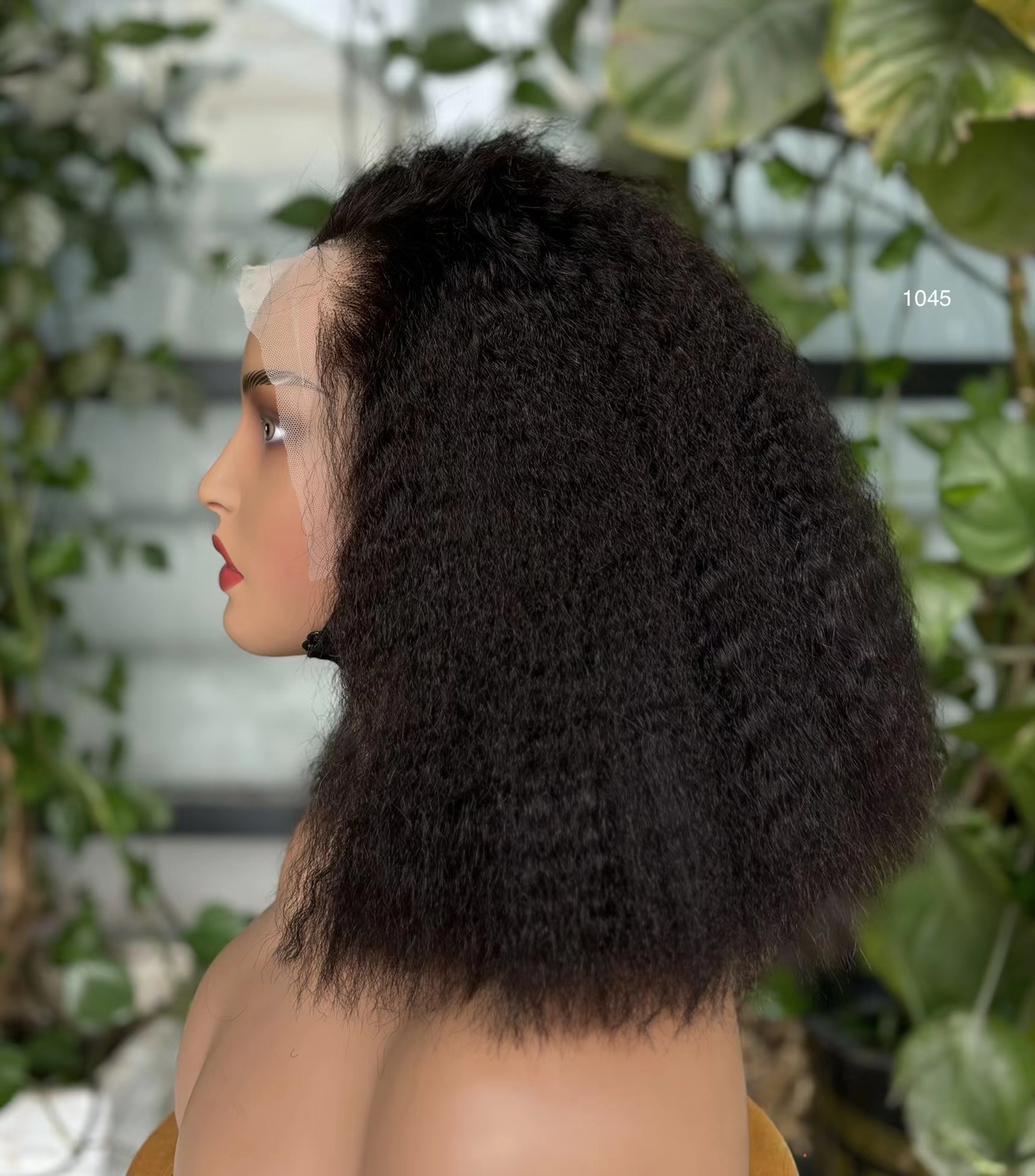 Brazilian Kinky Straight Human Hair Lace Front Wig Full Enough Wholesale Africa Kinky Straight Human Hair Wigs With Baby Hair