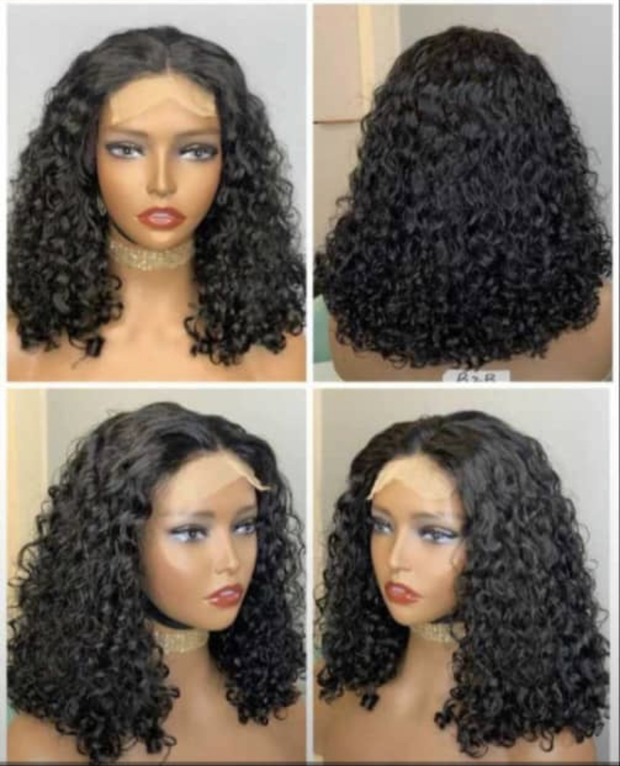 ola hair Human Hair Wig Vendors Machine Make Lace Frontal Wig Water Wave Curly Virgin Brazilian Hair Wigs