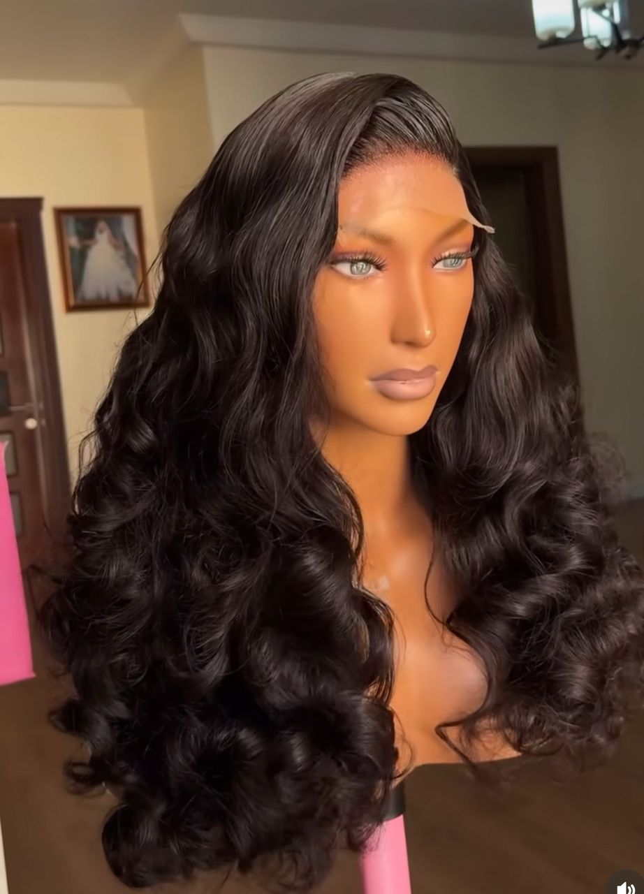 ola hair Wholesale Raw Indian hair natural color black loose wave Hair Bundles 10-30 inch 100% human hair extension
