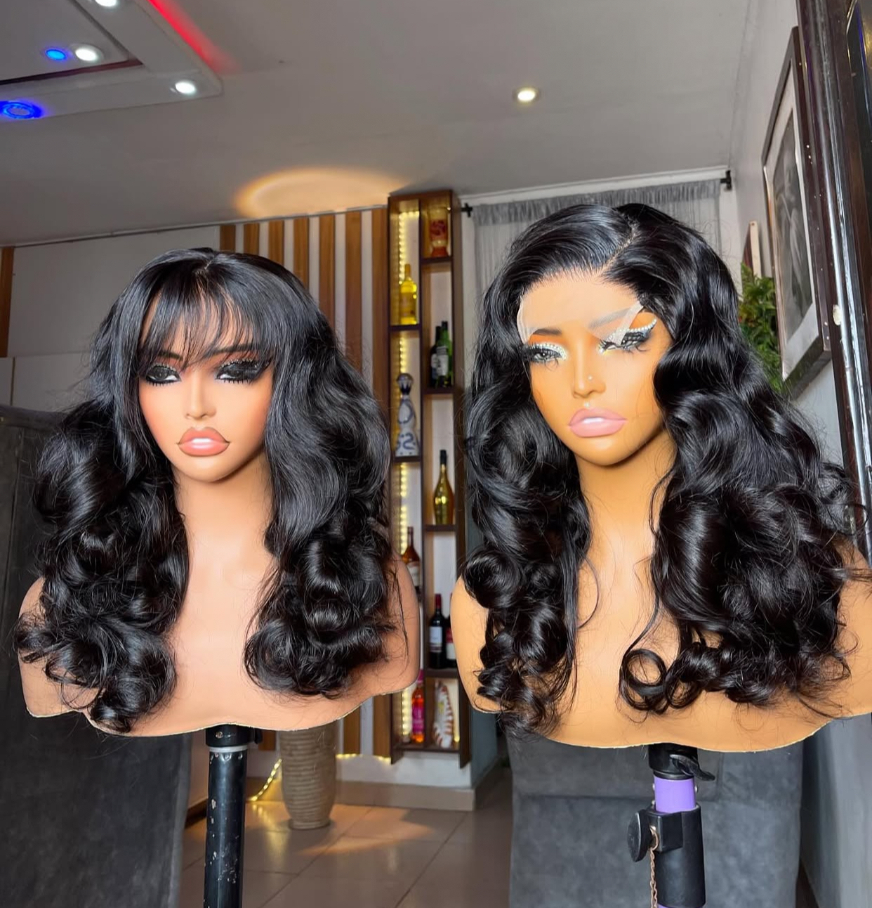 ola hair Wholesale Raw Indian hair natural color black loose wave Hair Bundles 10-30 inch 100% human hair extension