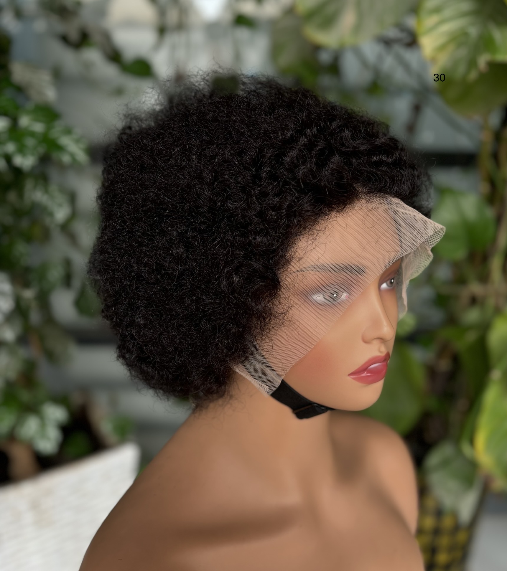Wholesale best-selling 13 * 4 hand woven braided wig, 100% real hair, black female wig
