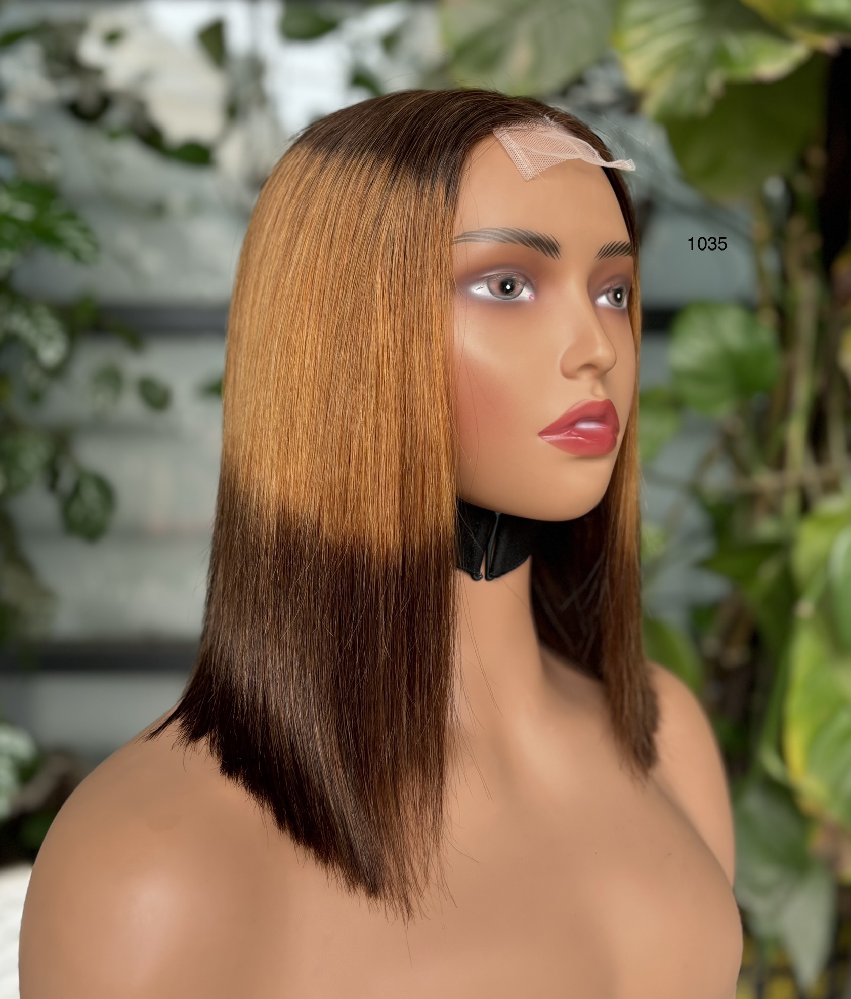 ola hair 2*6 Kim K Closure Double Drawn Short Bob Wigs 100% Human Hair Wigs For Black Woman