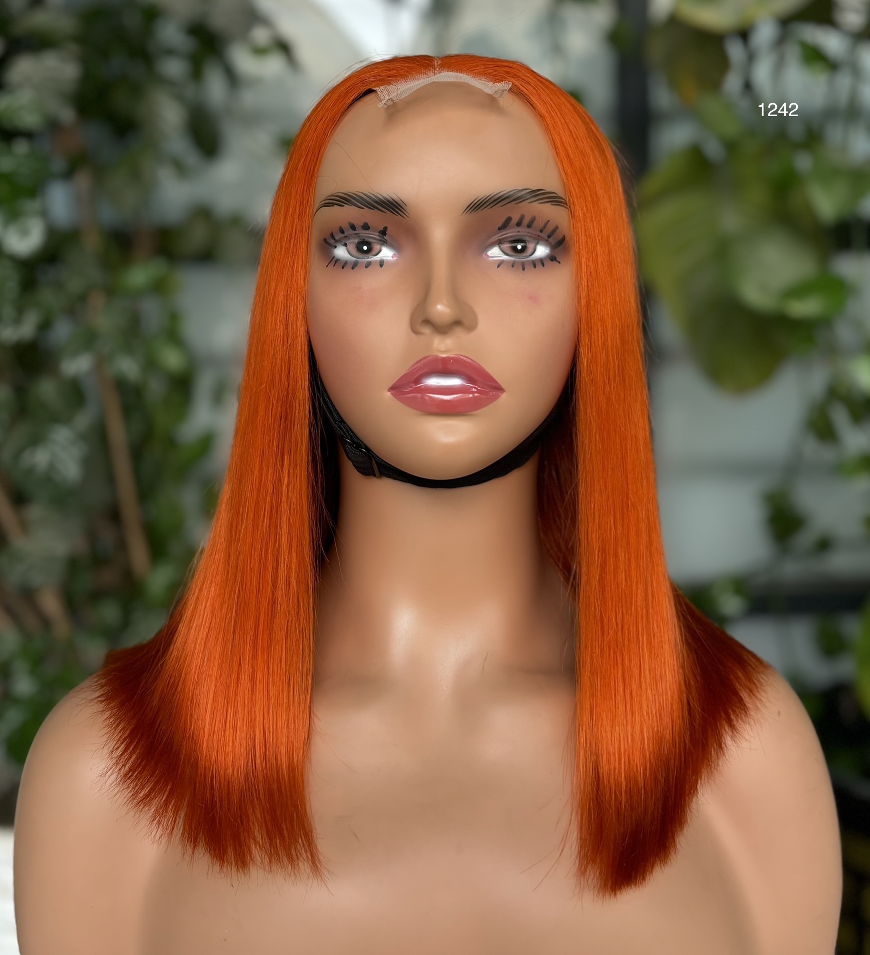ola hair 2*6 Kim K Closure Double Drawn Short Bob Wigs 100% Human Hair Wigs For Black Woman