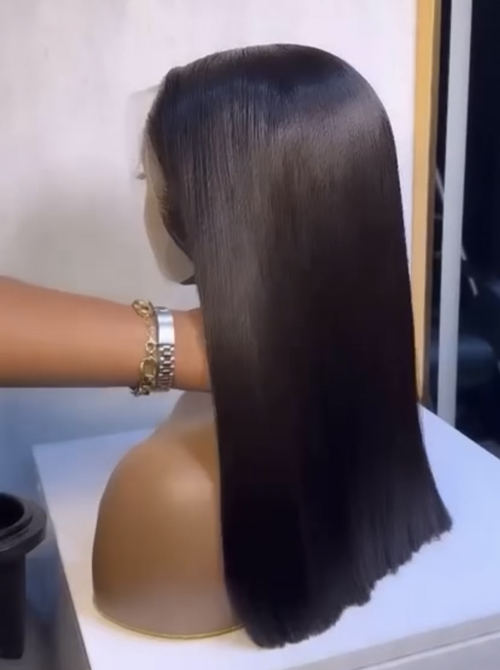 Ola  hair 13 * 4/5 * 5/4 * 4 lace luxurious quality straight stripes can be made, with a density of 250%