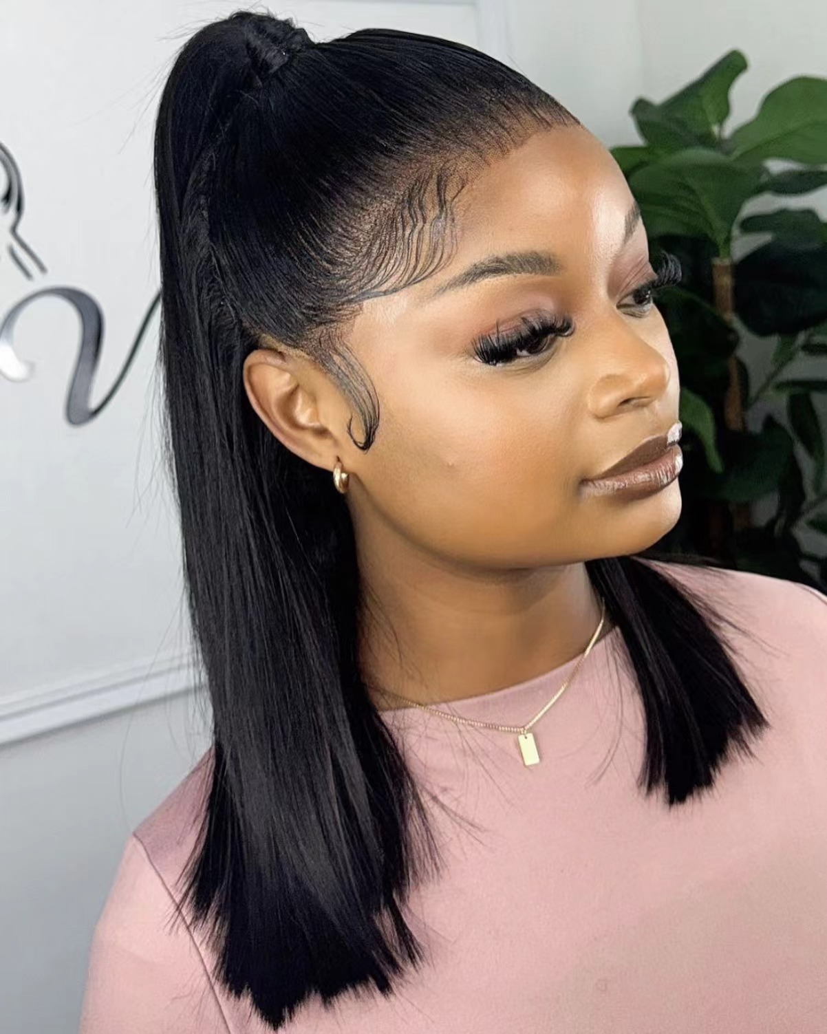 Ola  hair 13 * 4/5 * 5/4 * 4 lace luxurious quality straight stripes can be made, with a density of 250%
