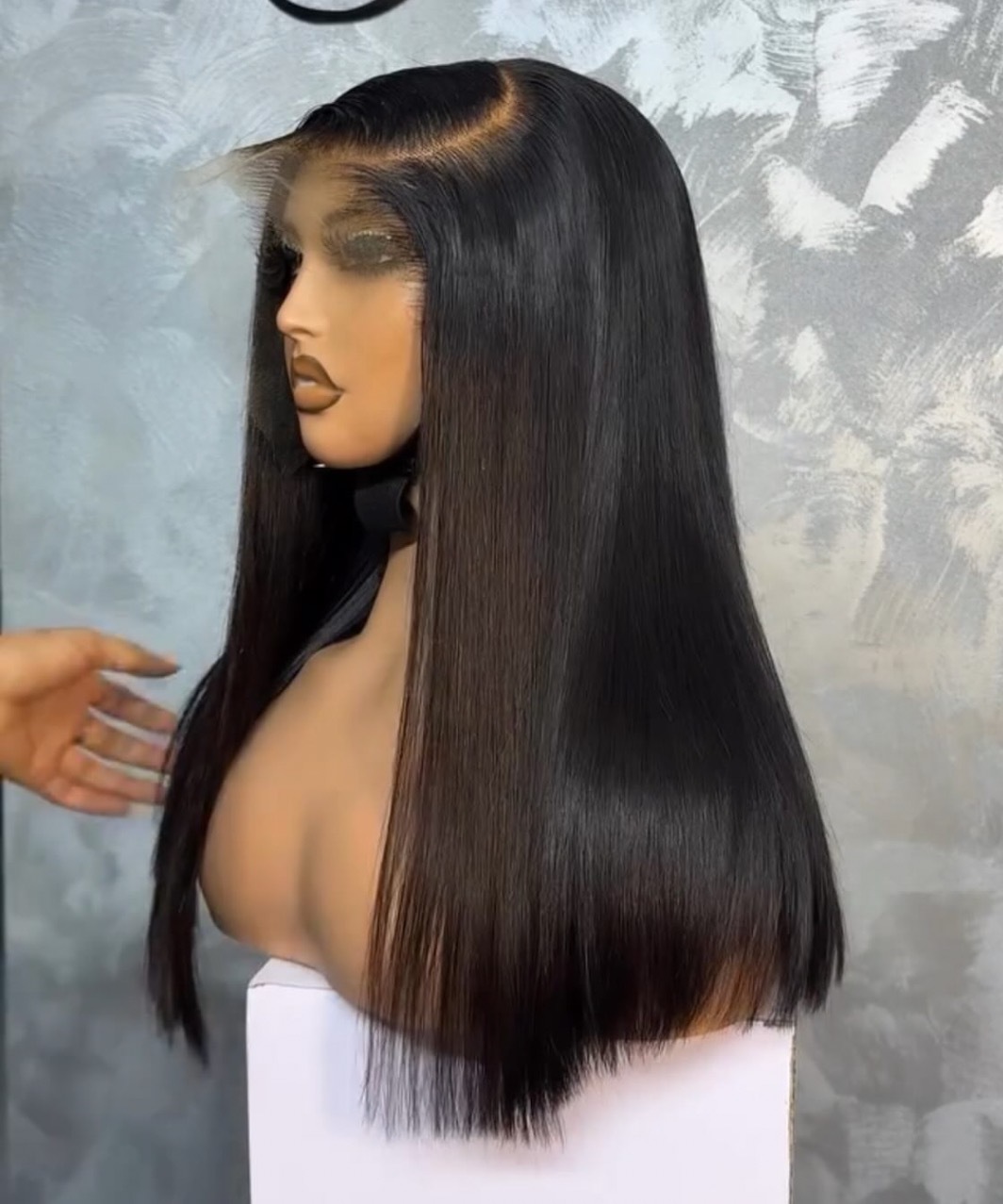 Ola  hair 13 * 4/5 * 5/4 * 4 lace luxurious quality straight stripes can be made, with a density of 250%