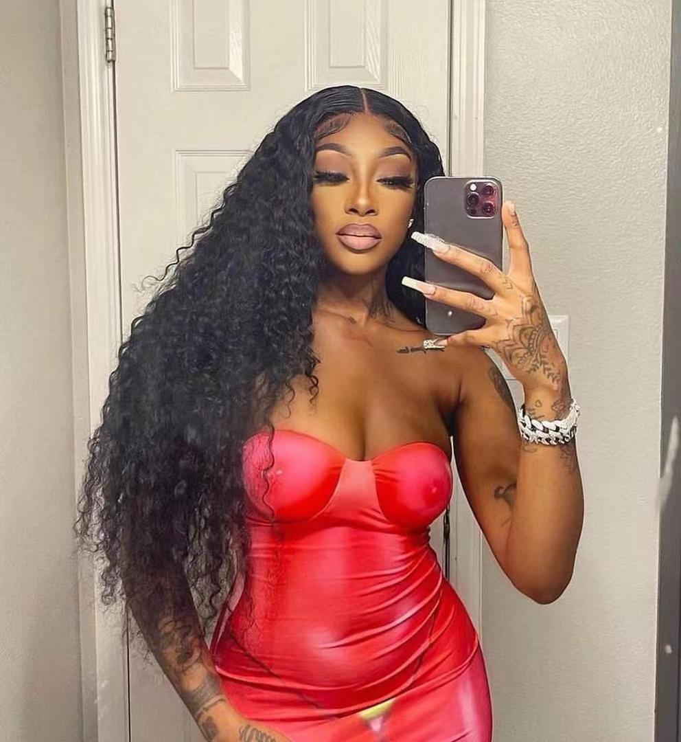 Ola Hair 12a high-quality Roman curly hairstyle with a density of up to 250%, very beautiful, and can be dyed in various colors