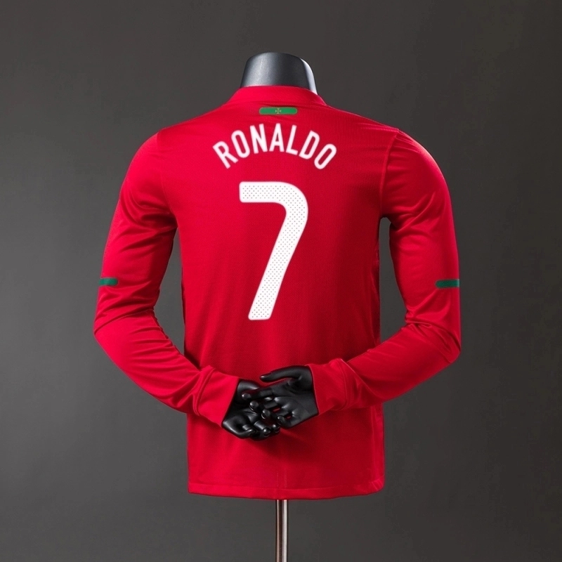 2010 PORTUGAL HOME LONG SLEEVE (PLAYER VERSION)
