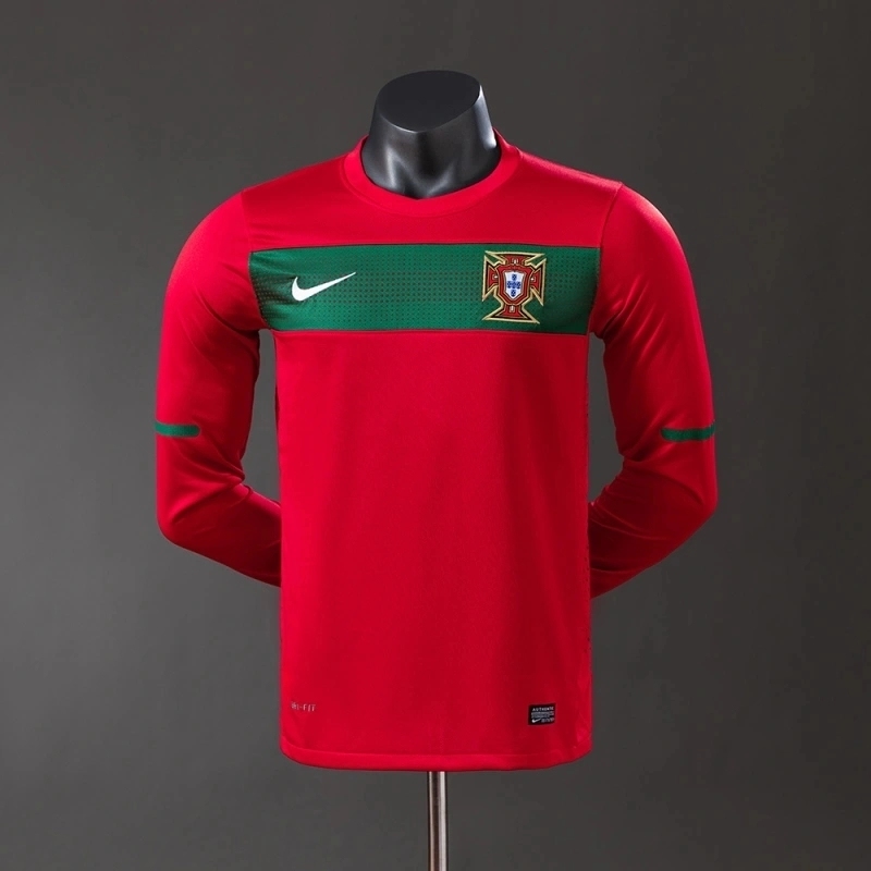 2010 PORTUGAL HOME LONG SLEEVE (PLAYER VERSION)