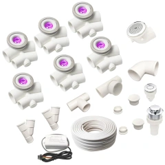 Best Bathtub Accessories Whirlpool Components Massage Jet with LED Light