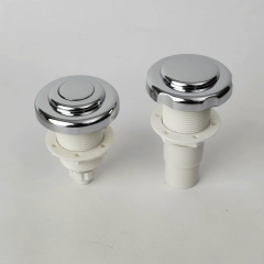 Whirlpool System pneumatic button 60mm ABS chromed bathtub air regulator