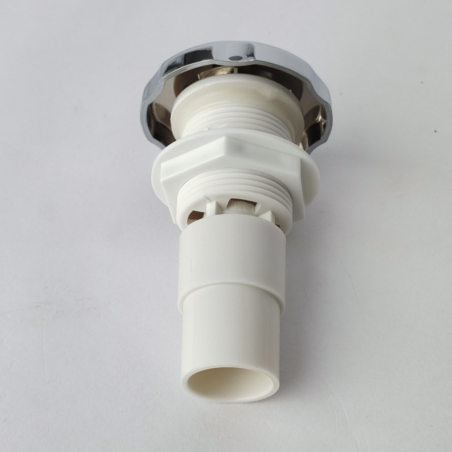 Whirlpool System pneumatic button 60mm ABS chromed bathtub air regulator
