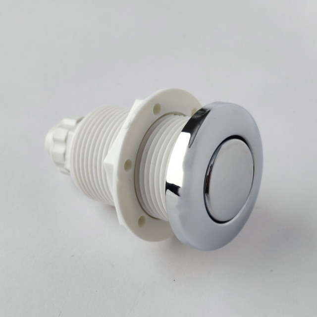 Bathtub air regulator with 46mm cover ABS chromed
