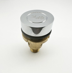 Hydro massage system bathtub air push button for air blower and pump