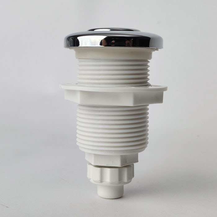 Bathtub air regulator with 46mm cover ABS chromed