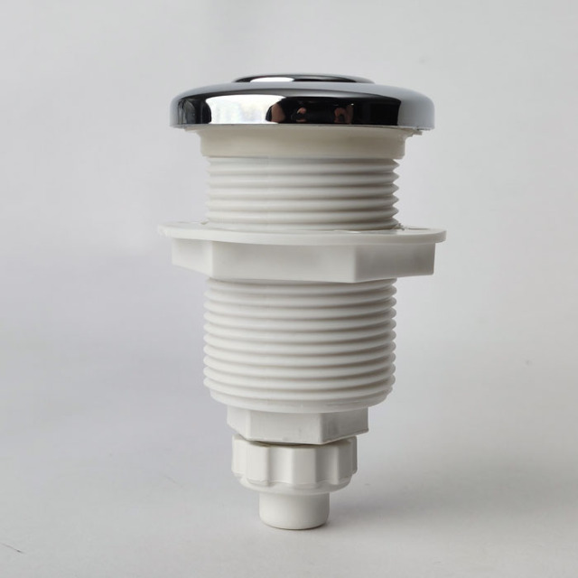 Bathtub air regulator with 46mm cover ABS chromed