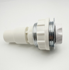Hydromassage bathtub parts bathtub air control switch with white PVC body