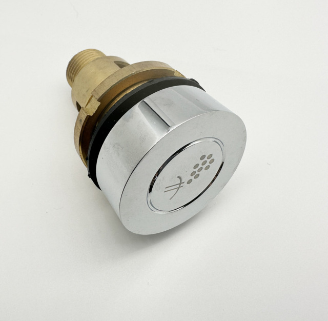 Hydro massage system bathtub air push button for air blower and pump