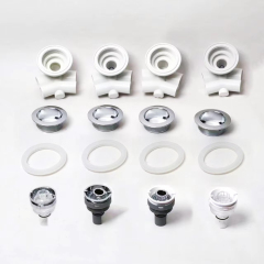 Bathtub jet replacement parts water jet for bathtub with LED light