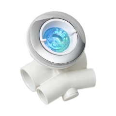 Bathtub jet replacement parts water jet for bathtub with LED light