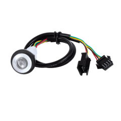 Whirlpool bath spare parts seven color underwater led lights for bathtubs