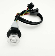 Whirlpool bath spare parts seven color underwater led lights for bathtubs