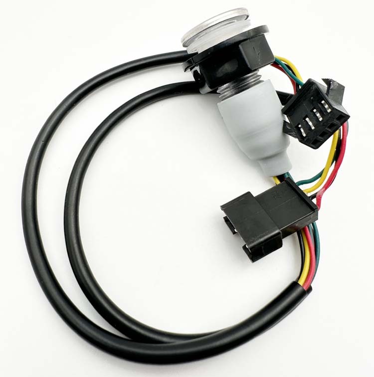 Whirlpool tub parts colorful changing underwater bathtub light