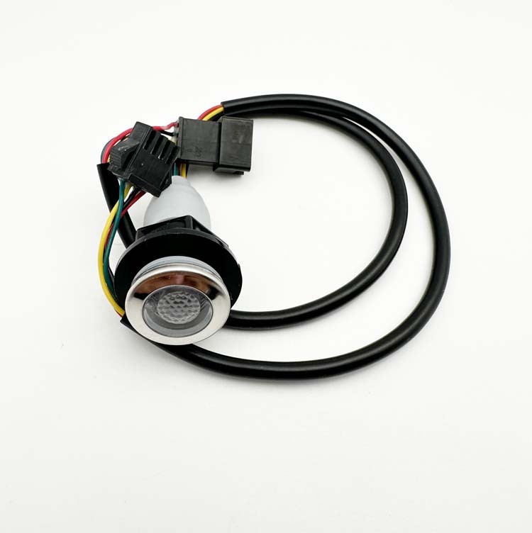 Whirlpool tub parts colorful changing underwater bathtub light